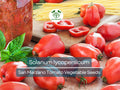 San Marzano Tomato Seeds 100mg | Heirloom Italian Paste Solanum lycopersicum for Gardening & Sauces