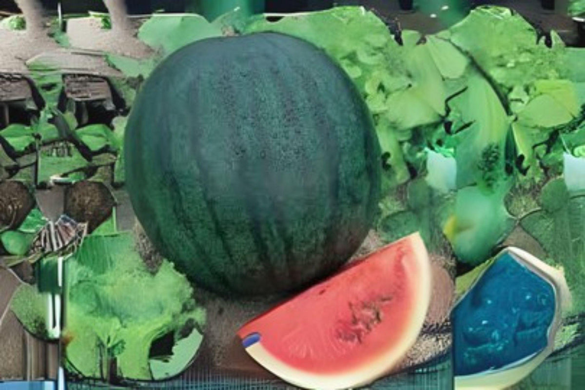 Sugar Baby Watermelon Seeds | Heirloom Small Watermelon | Citrullus lanatus | Sweet, Compact Garden Melon