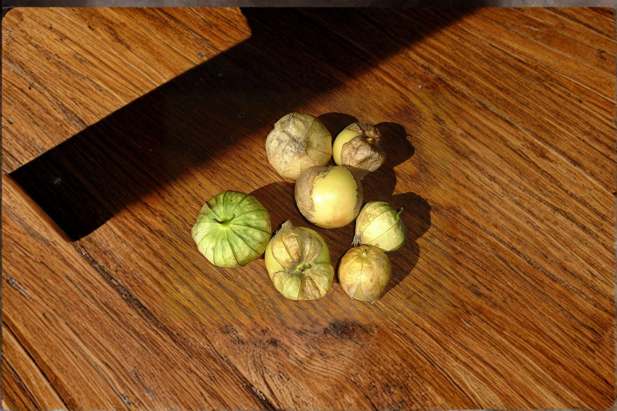Tomatillo Verde Seeds – 30 Viable Physalis ixocarpa for Salsa Verde, Green Fruit, Tangy Flavor, Non-GMO, Open-Pollinated