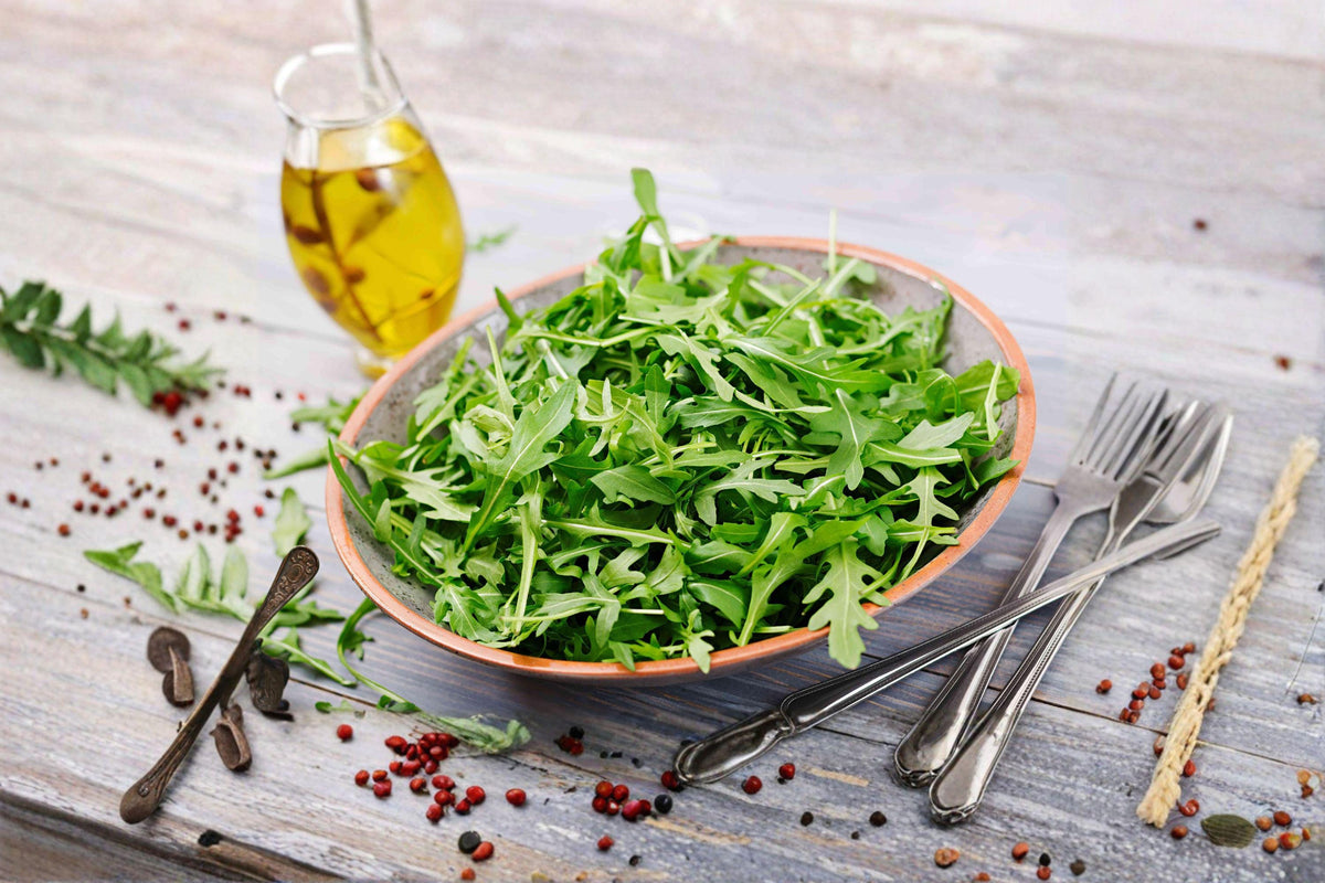 Arugula Seeds 700 Count | Fast-Growing Salad Green | Peppery Flavor | Eruca sativa | Cool-Season Leafy Vegetable