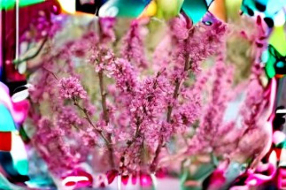 10 Seeds Cercis chinensis Chinese Redbud Tree Ornamental Flowering Tree Pink Spring Blooms