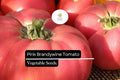 Pink Brandywine Tomato Seeds - Heirloom, Juicy, Large Pink Fruits, Solanum lycopersicum, Indeterminate, Gourmet Garden Plant