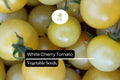 White Cherry Tomato Seeds - 15 Pack, Heirloom Solanum Lycopersicum, Sweet Juicy Fruit for Garden & Container Growing