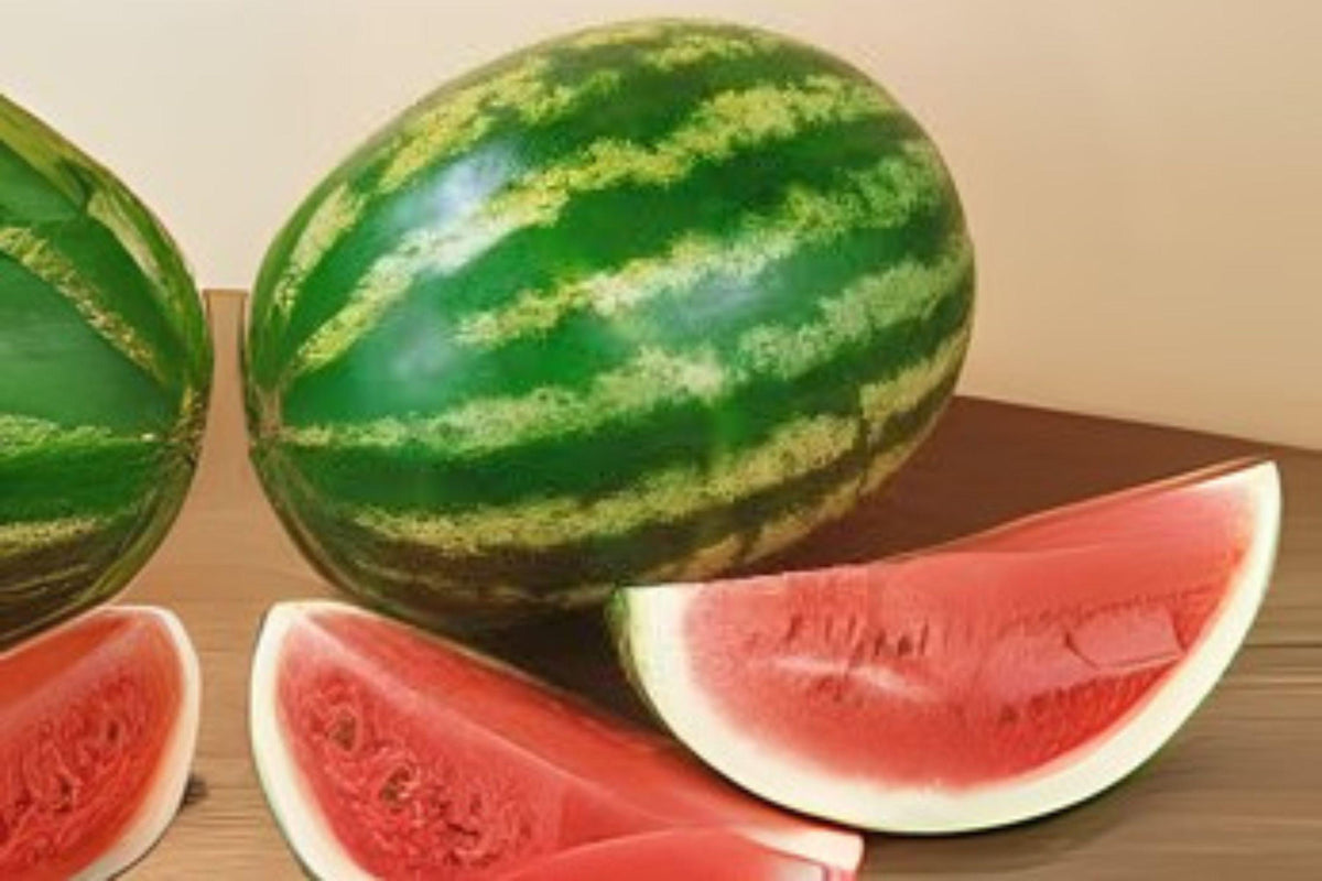 Crimson Sweet Watermelon Seeds | Heirloom Red Flesh Melon | Citrullus lanatus | Garden Vegetable Seeds