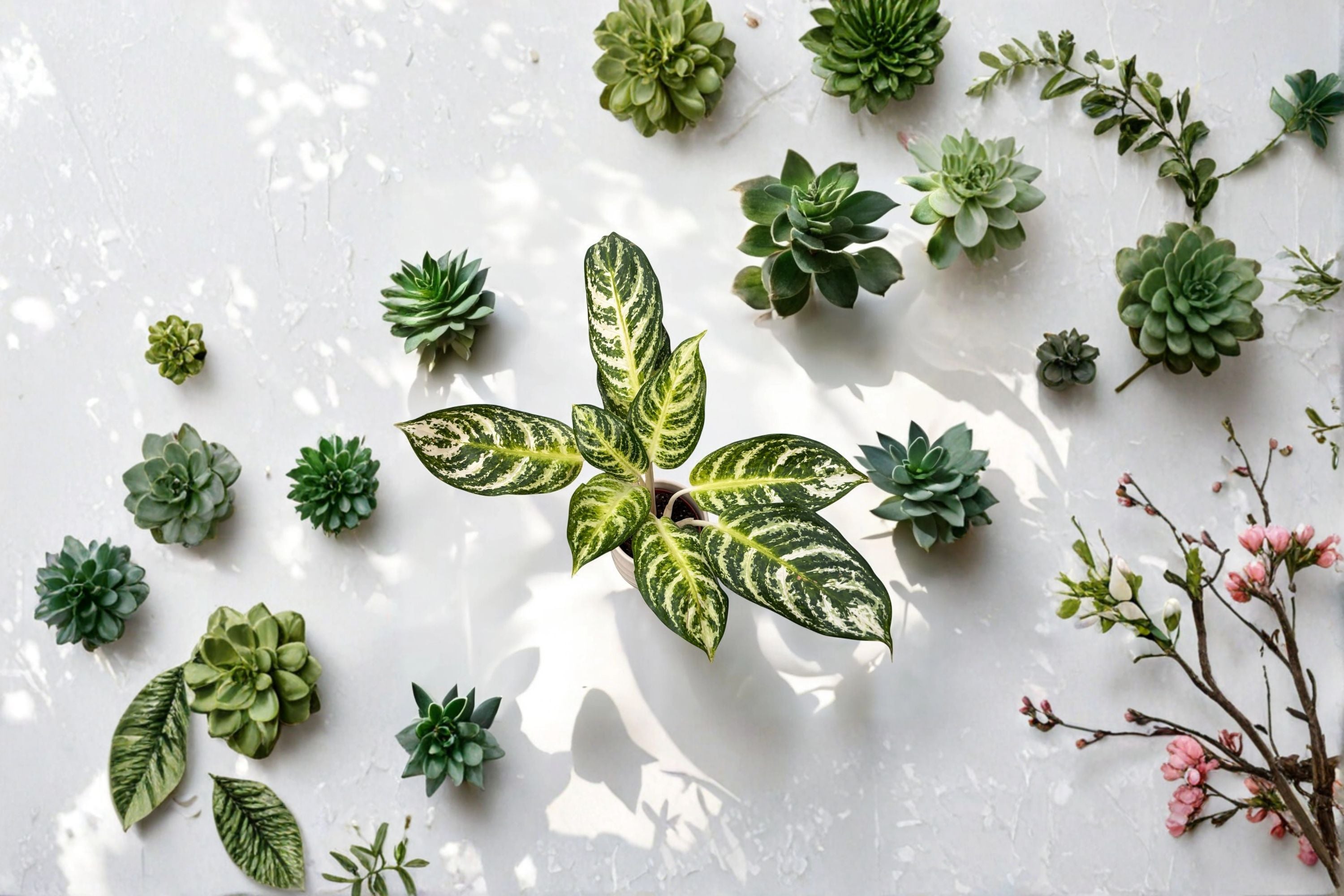 Aglaonema Zebra Plant – Easy Care Chinese Evergreen with Patterned Foliage