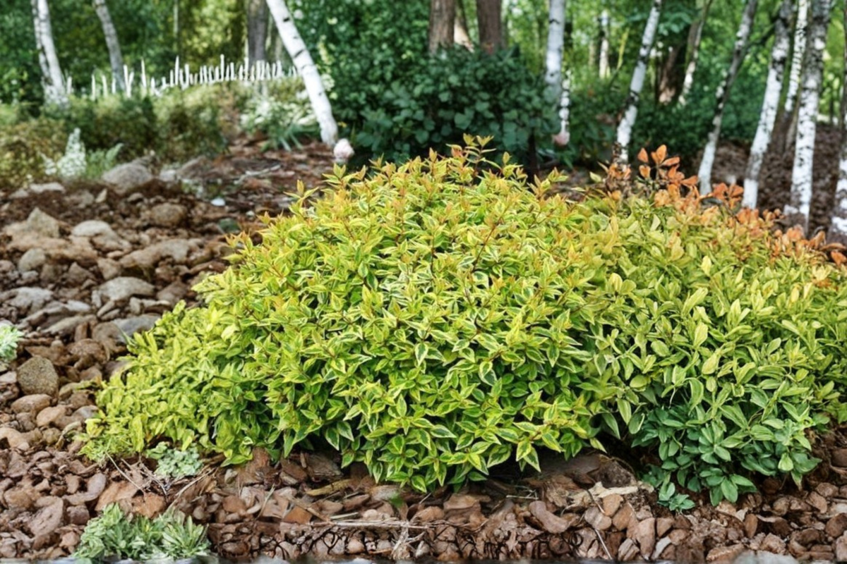 Kaleidoscope Abelia Live Plant – 3-Gallon Evergreen Shrub for Hedges, Borders, Landscaping, Colorful Foliage, Abelia × grandiflora