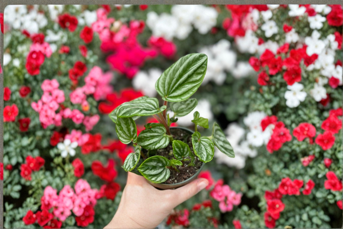 Peperomia Ecuador Live Plant, Rooted Tropical Houseplant, Compact Foliage, Easy Care Indoor Decor, Peperomia sp.