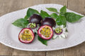 Dwarf Passionfruit Seeds – Tropical Climbing Vine for Trellis & Garden – Passiflora spp.