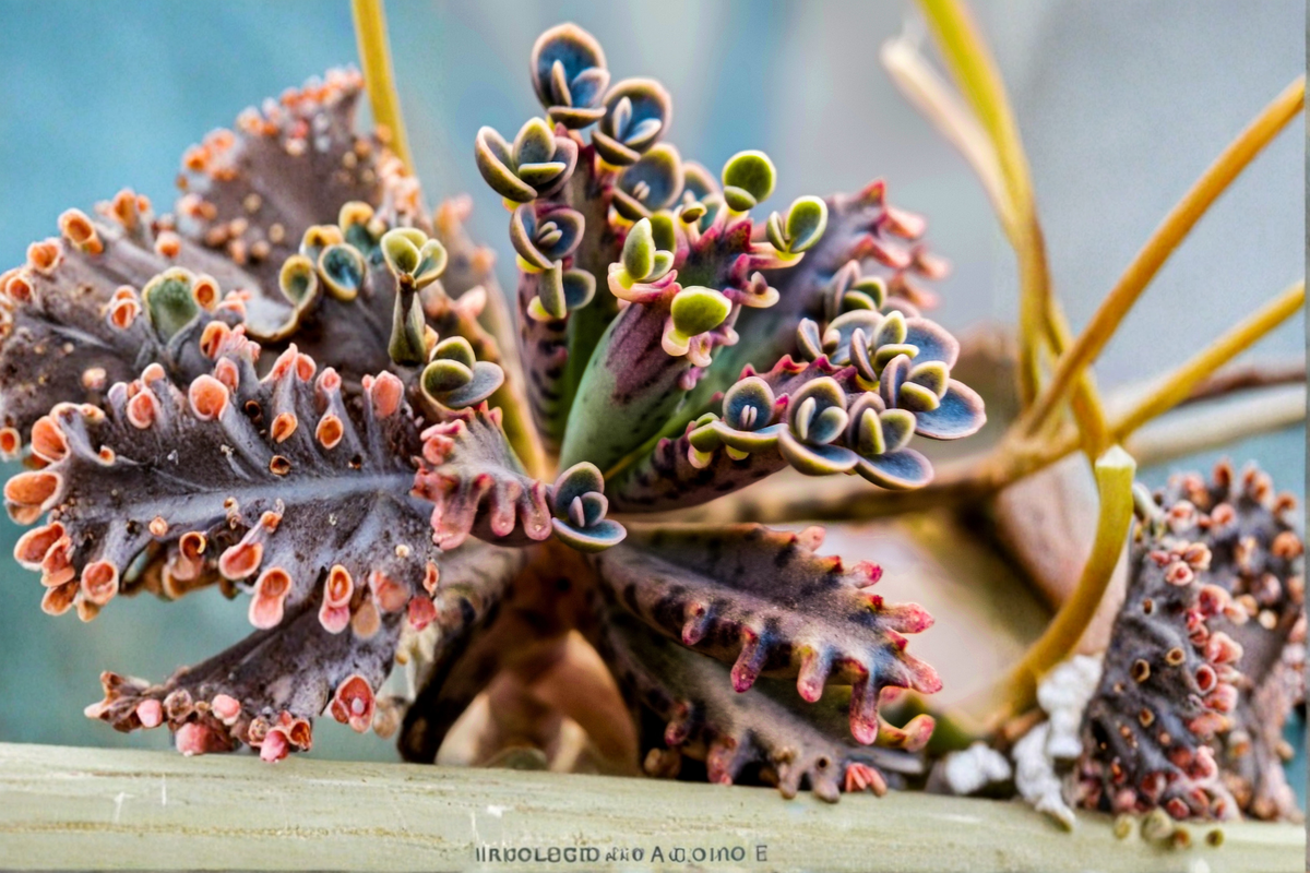 Mother of Thousands Succulents Bare Root 2-3 Inches Kalanchoe daigremontiana Alligator Plant