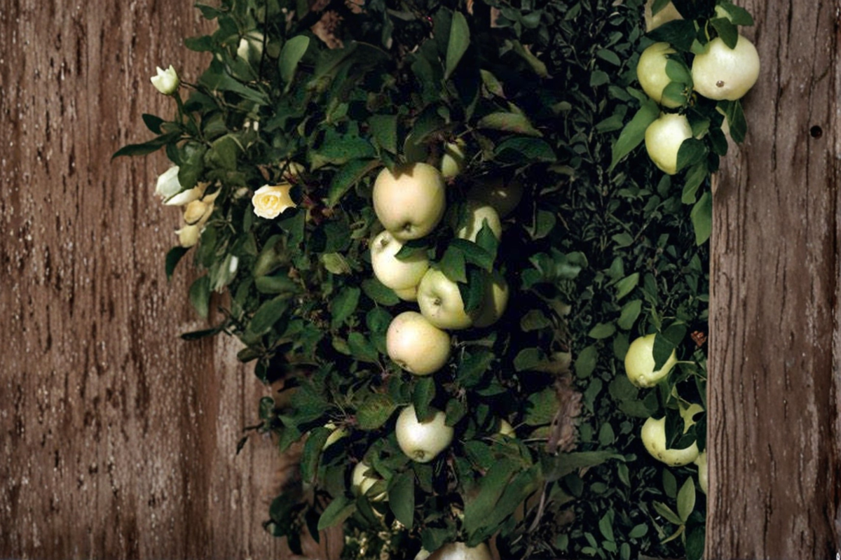 White Icicle™ Columnar Apple Tree Live Plant – Compact Malus domestica 'White Icicle' for Small Gardens & Containers
