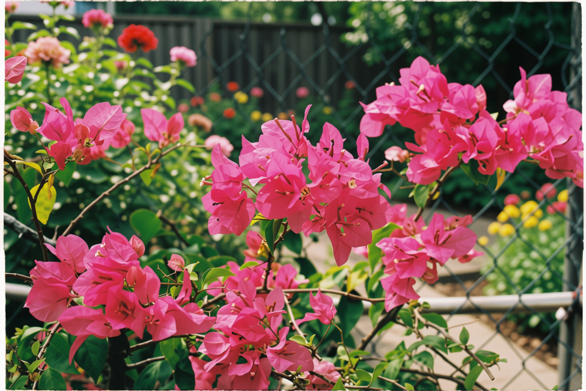 Rosenka Bougainvillea Live Starter Plant - Tropical Flowering Vine in Container - Vibrant Bracts, Well-Rooted Plug