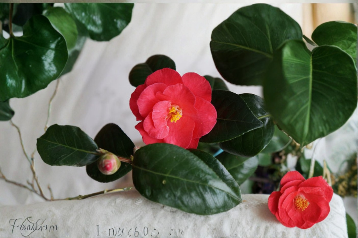 Japanese Camellia ‘Red Jade’ Live Plant – 3 Gallon, Red Flowers, Evergreen Shrub, Camellia japonica