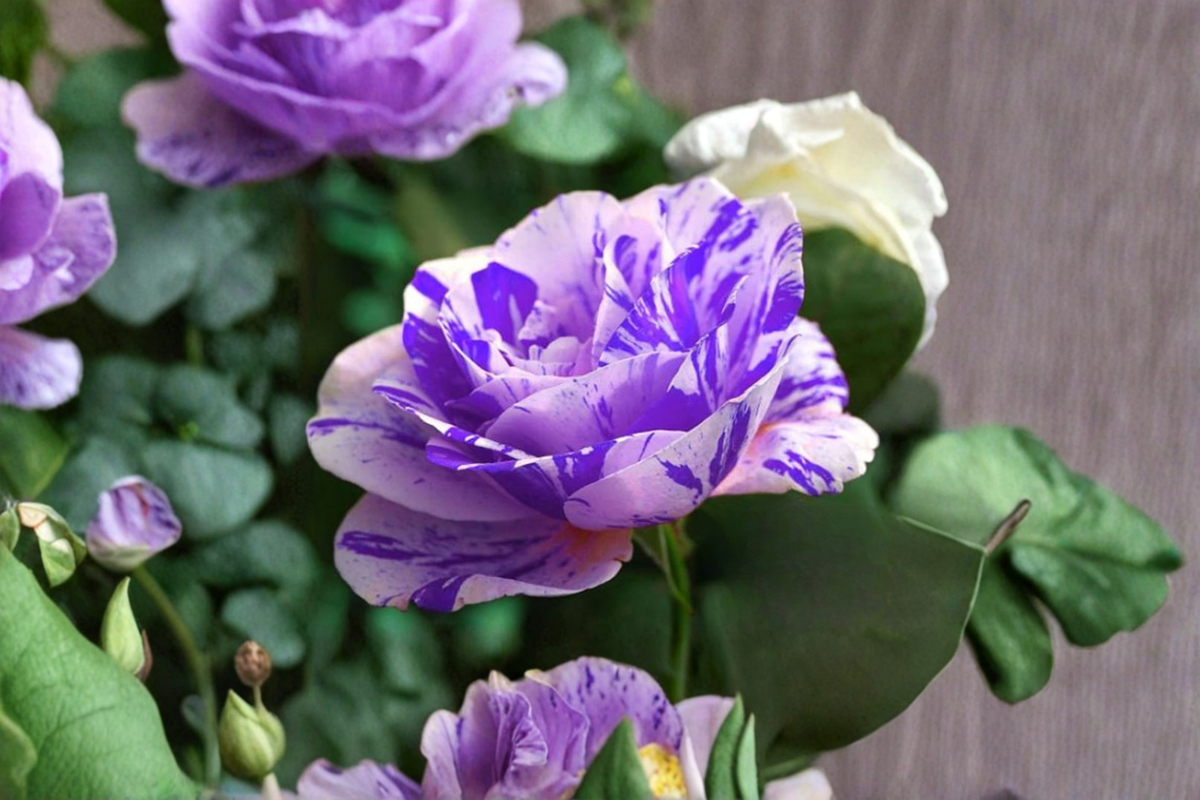 English Pink and Purple Rose Seeds – Fragrant Flowering Bush, Rosa sp., Garden Planting, 10 Seeds