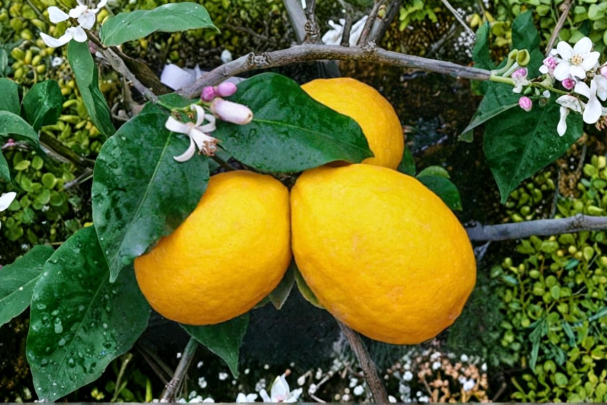 Dwarf Meyer Lemon Seeds – Citrus × meyeri, Indoor & Outdoor Growing, Edible Fruit, Compact Plant, USA Harvested, Fast Shipping