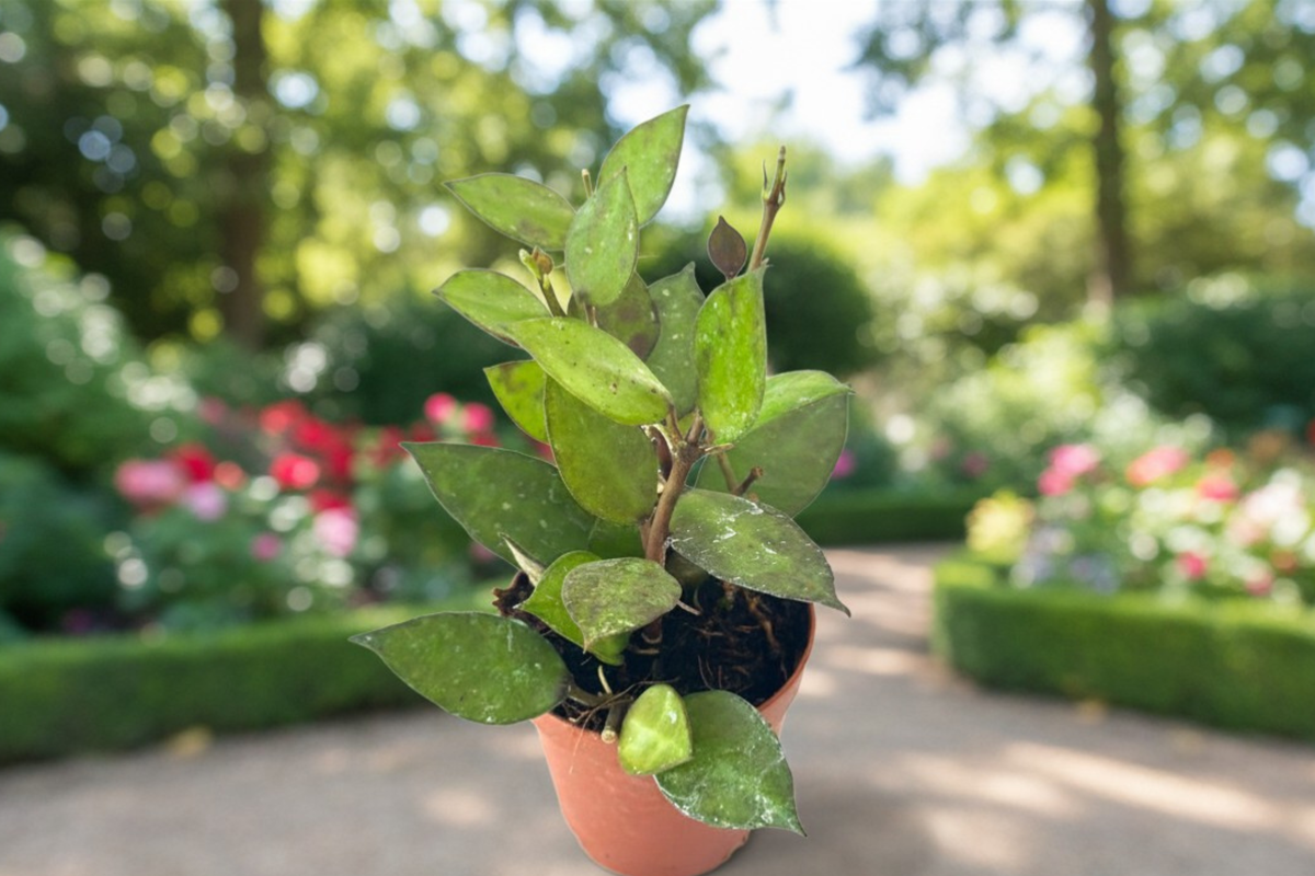 Hoya Krohniana Black Live Plant 2-Inch Pot Rare Dark Foliage Indoor Houseplant, Tropical Vining, Collector Gift