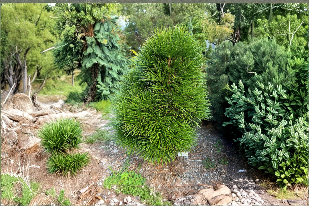 Japanese Umbrella Pine ‘Cynthia Waxman’ 2 Gallon Live Plant – Sciadopitys verticillata Evergreen Tree for Garden Landscape