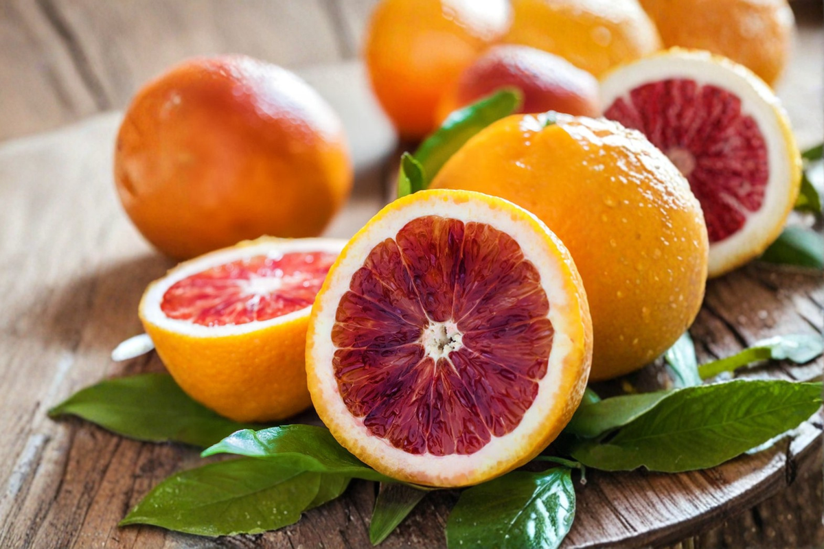 Grafted Blood Orange Tree Live Plant 4–5 Ft Tall Citrus Fruit Tree for Patio Garden, Evergreen Citrus Tree Citrus sinensis
