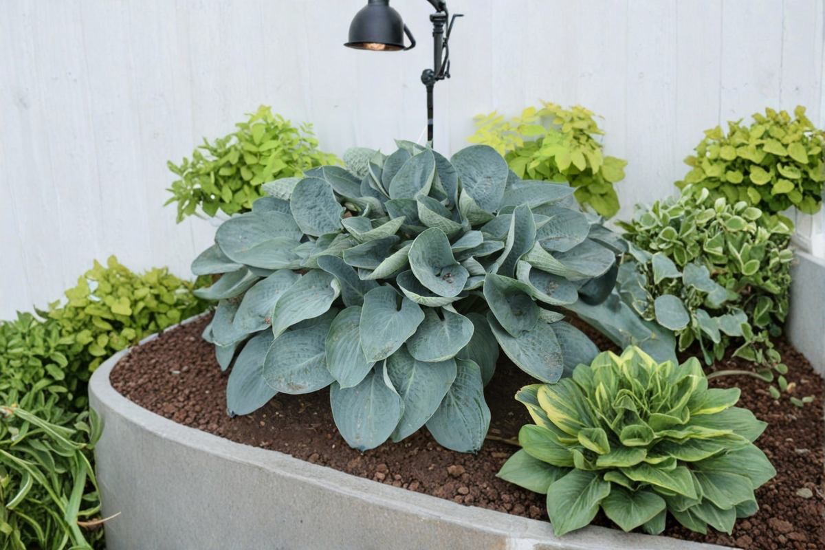 Hosta ‘Above the Clouds’ 3-Inch Pot Blue-Green Foliage Shade Perennial Garden Plant