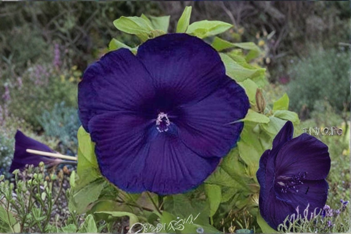 Purple Dinnerplate Hibiscus Seeds - Giant Tropical Flower Plant for Indoor & Outdoor Gardens