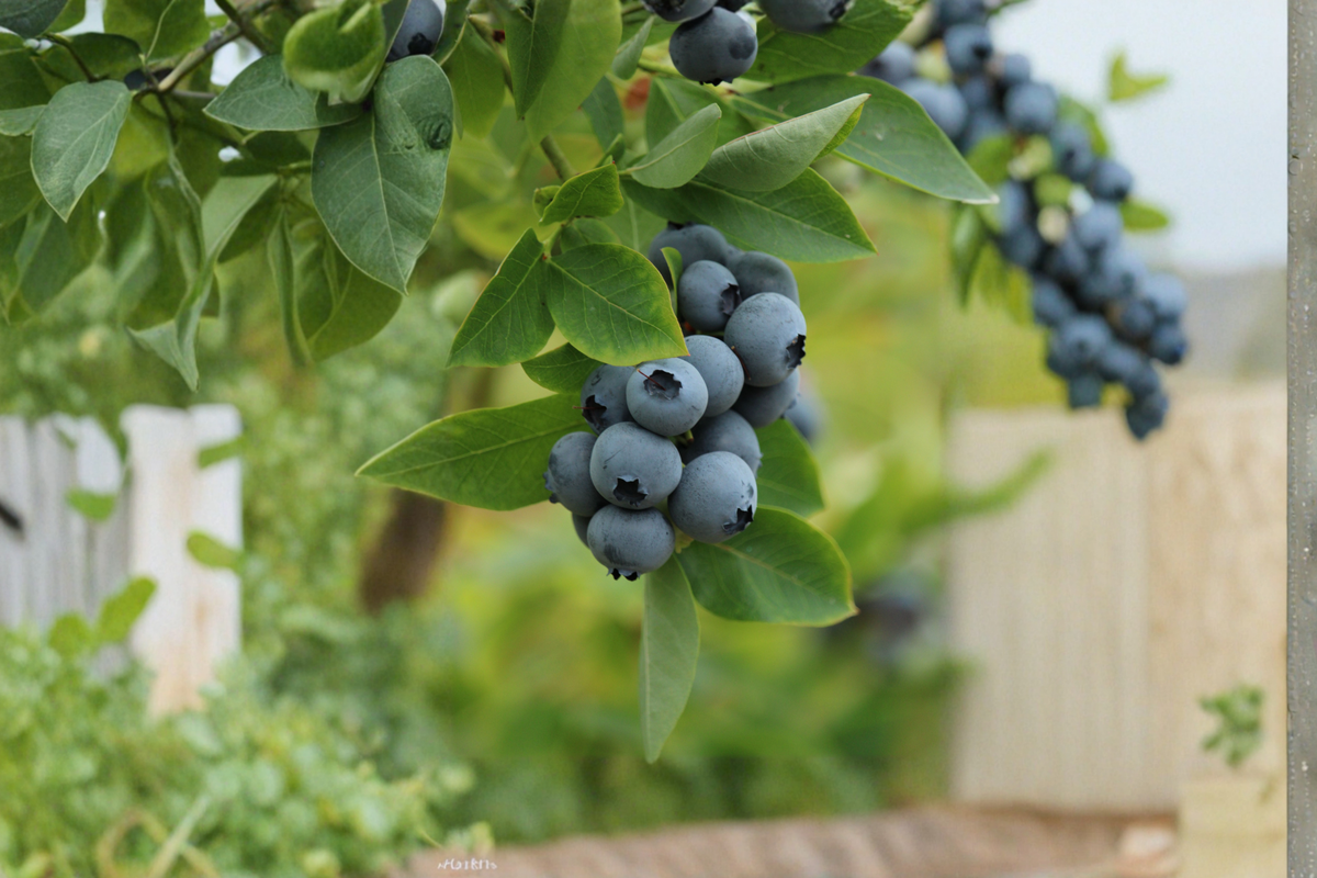 Blueberry Plants Set of 4 | Vaccinium hybrid 'Biloxi' | Fruit Bush for Garden & Containers