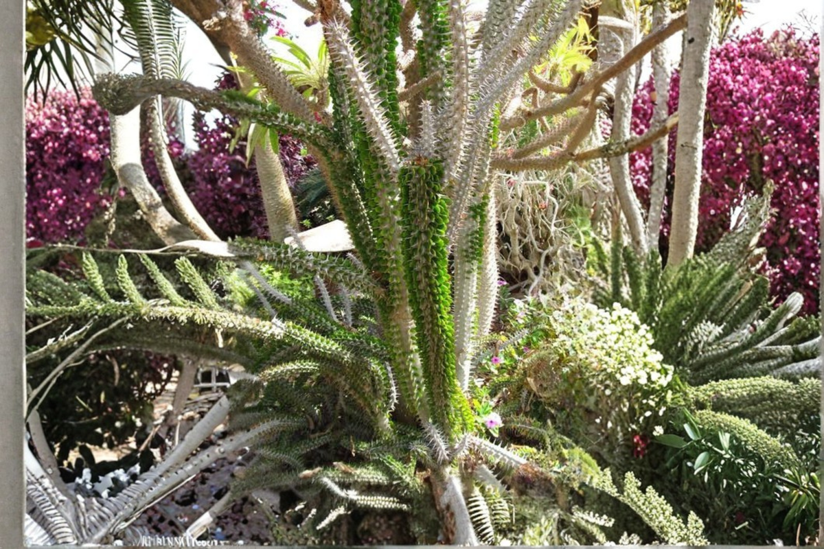 Madagascar Ocotillo Live Plant – Alluaudia procera Succulent Shrub for Xeriscape Gardens & Containers