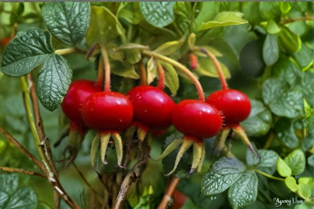 Rose Hip Seeds Rosa Canina Wild Flower Bush for Outdoor Garden & Landscaping