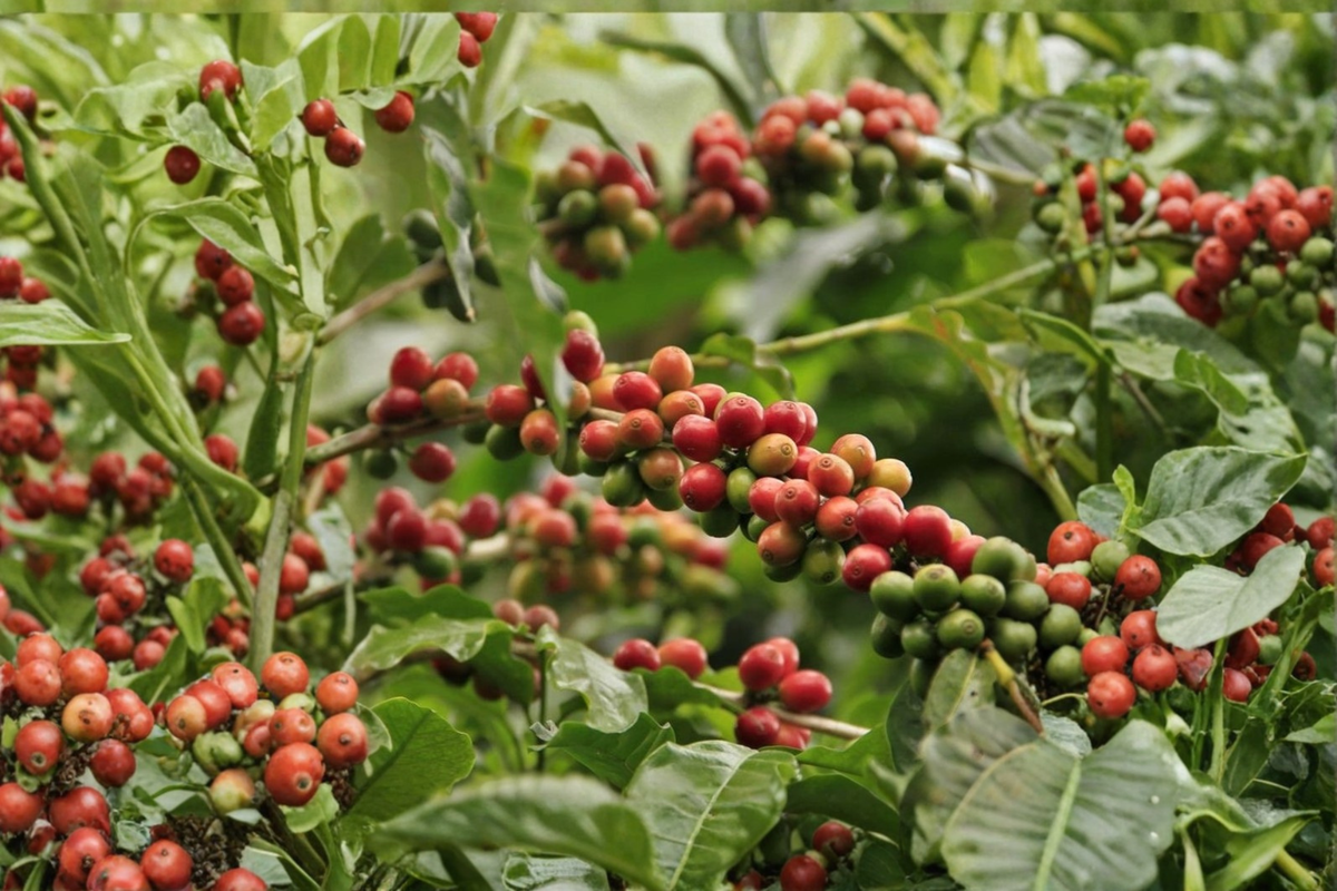 Arabica Coffee Tree Live Plant – 3ft Potted Coffea arabica Indoor Outdoor Ornamental Shrub