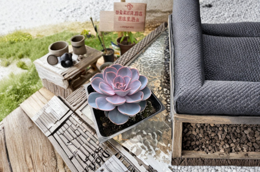 Echeveria Dusty Rose Succulent Cuttings 3-4 Inch Rosette Plant for Propagation, Pink Lavender, Indoor & Outdoor Container Garden