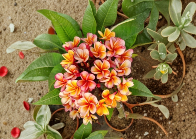 Potpourri Plumeria Tip Cutting Unrooted Frangipani Stem for Propagation Tropical Flowering Plant