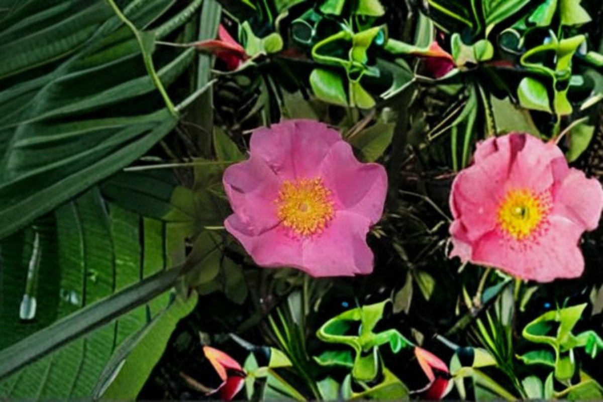 Swamp Rose Seeds Rosa palustris Pink Native Perennial Shrub Garden Flower Pack of 30 Seeds