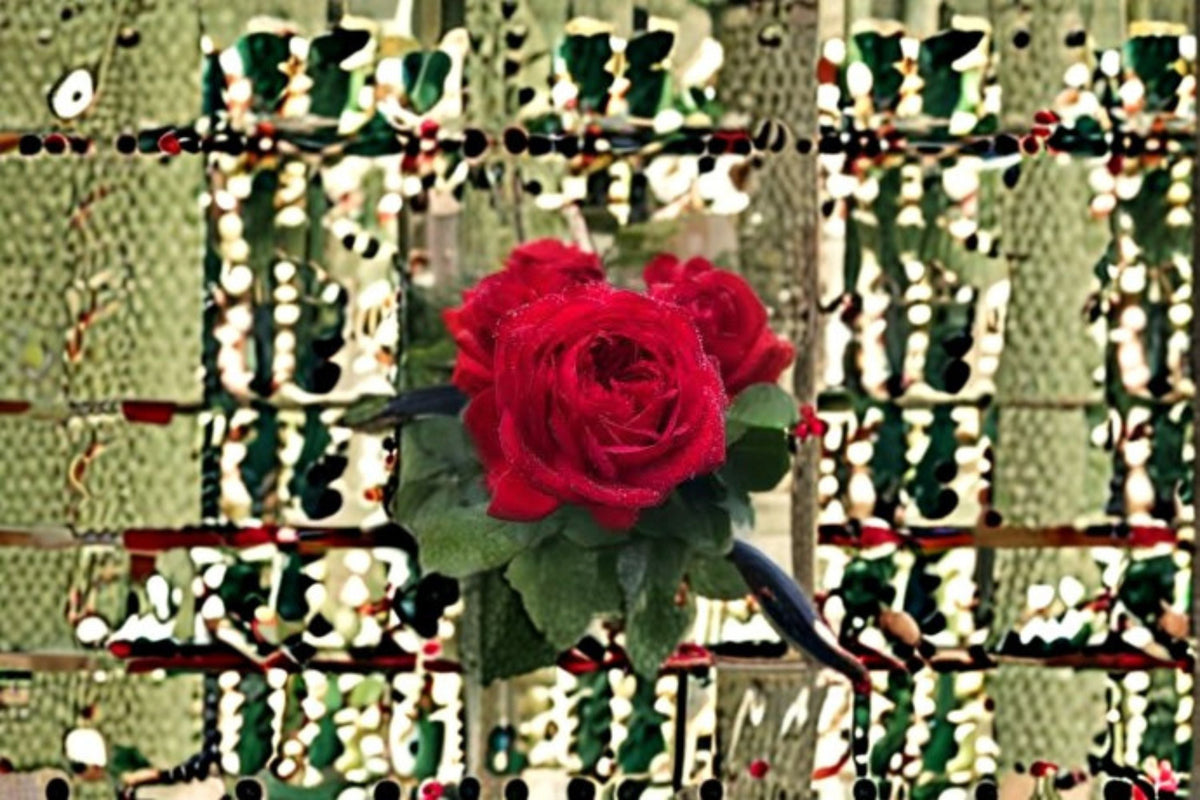 Francois Rabelais Rose Own Root Live Plant – Crimson Red Old Garden Rose