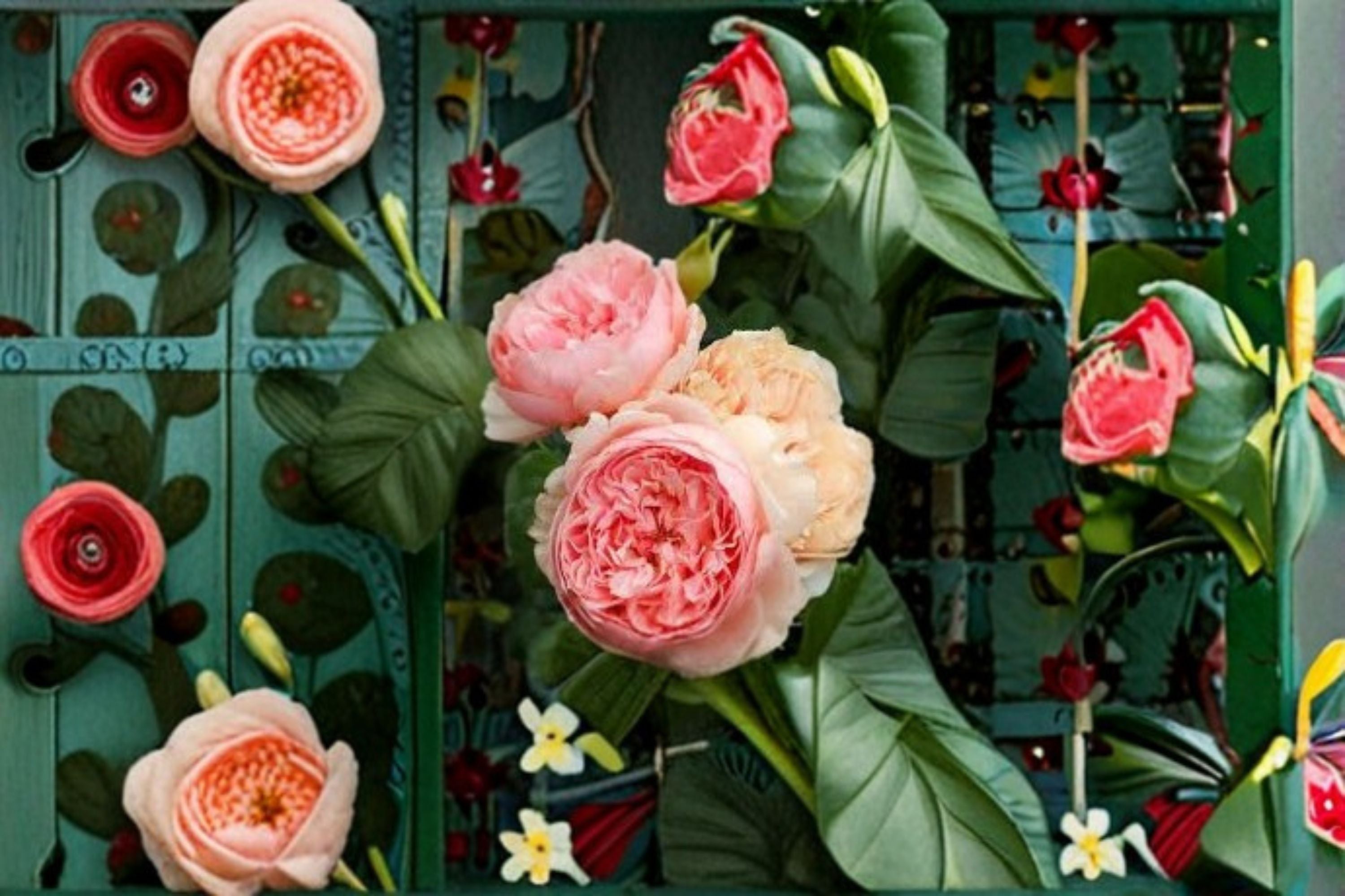 Masora Rose Live Plant – Fragrant Japanese Garden Rose, Heat Tolerant & Disease Resistant