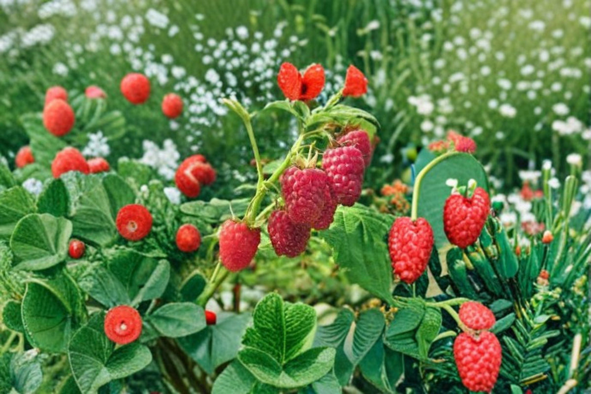 Prelude Raspberry Plant – Rubus idaeus Live Rooted Starter
