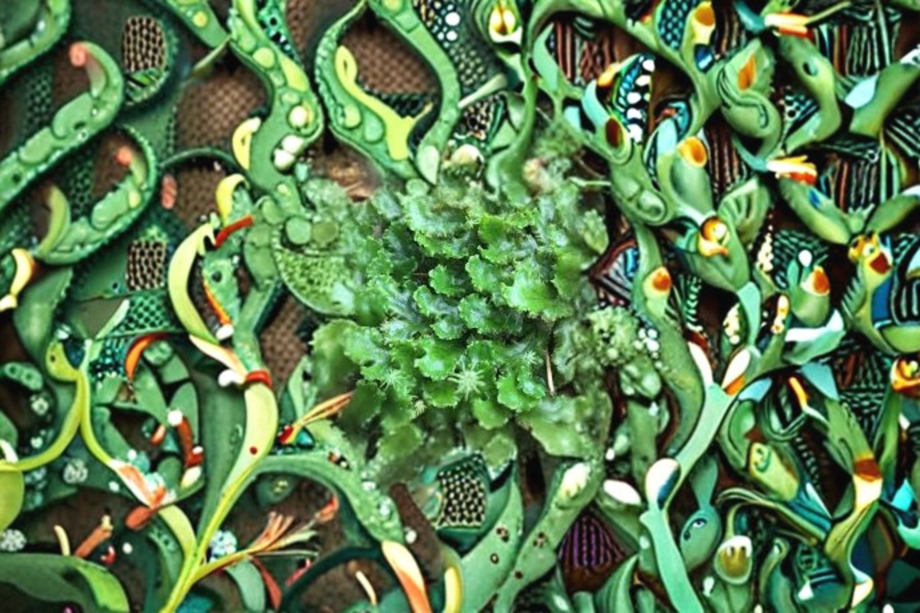 Umbrella Liverwort Plant – Marchantia polymorpha for Terrariums & Vivariums