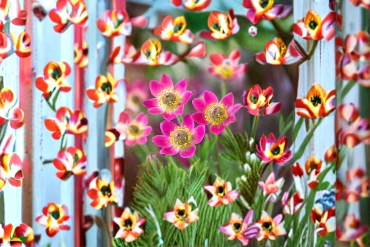 Windflower Seeds Anemone multifida Perennial Wildflower Seeds - Red, White, Pink, 100 Seeds