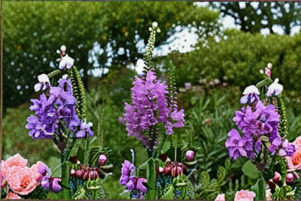 Obedient Plant Seeds, Pink & Purple Wildflowers, Perennial Garden Flowers, Physostegia virginiana, 50 Seeds