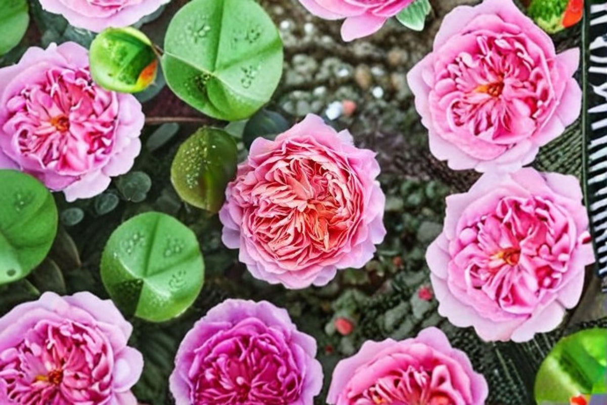 Eisvogel Rose Live Plant – Fragrant German Nostalgia Rose, Heat Tolerant & Disease Resistant