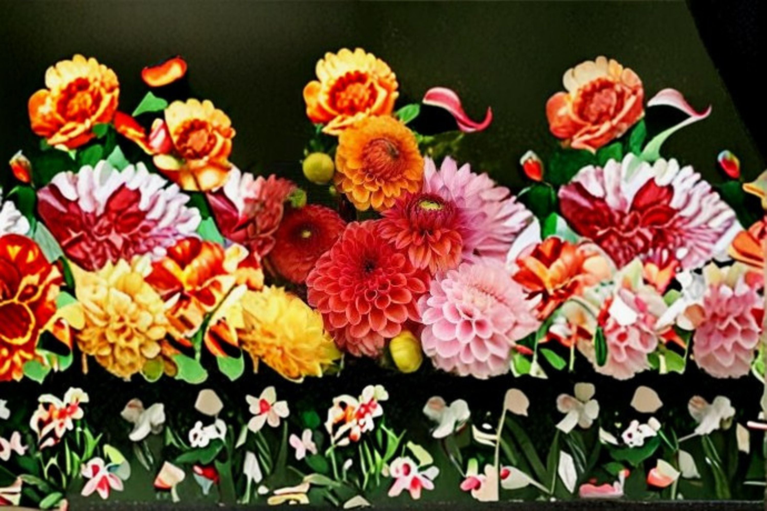 Dahlia 1 Plant – Dahlia pinnata | Vibrant Flowering Plant for Garden Beds & Cut Flowers
