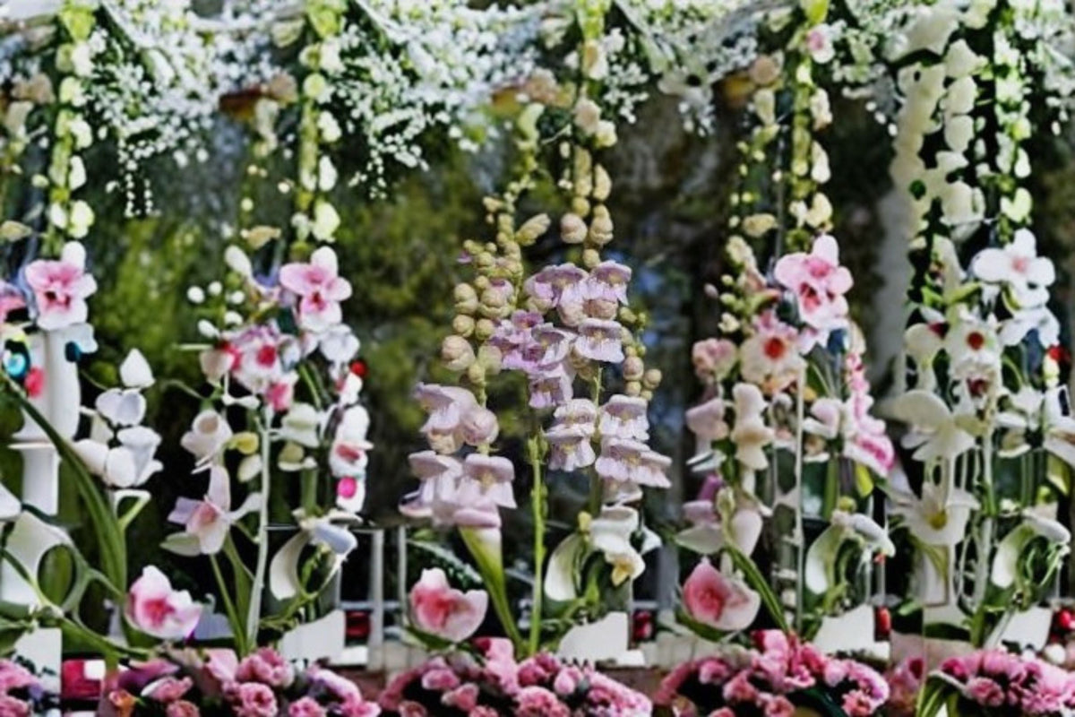 Palmer’s Penstemon Seeds, Penstemon palmeri, Pink & White Wildflower, Native Perennial Garden Flower, 50 Seeds