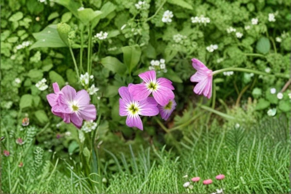 Virginia Stock Seeds Malcolmia maritima Mixed Color Annual Flower Seeds, 100 Pack