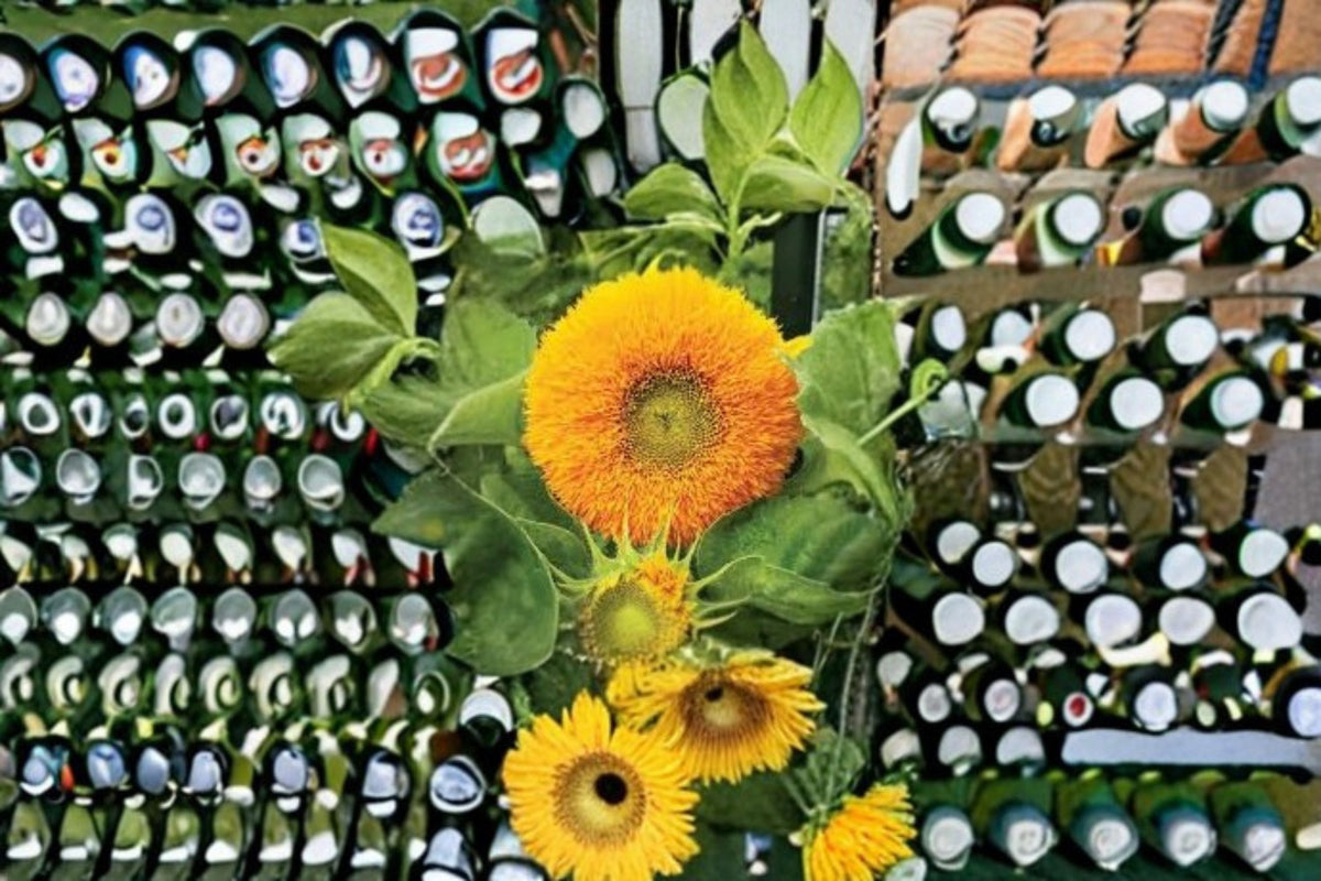 Teddy Bear Sunflower Seeds Dwarf Sungold Helianthus annuus Double Yellow Compact Garden Plant 15 Seeds