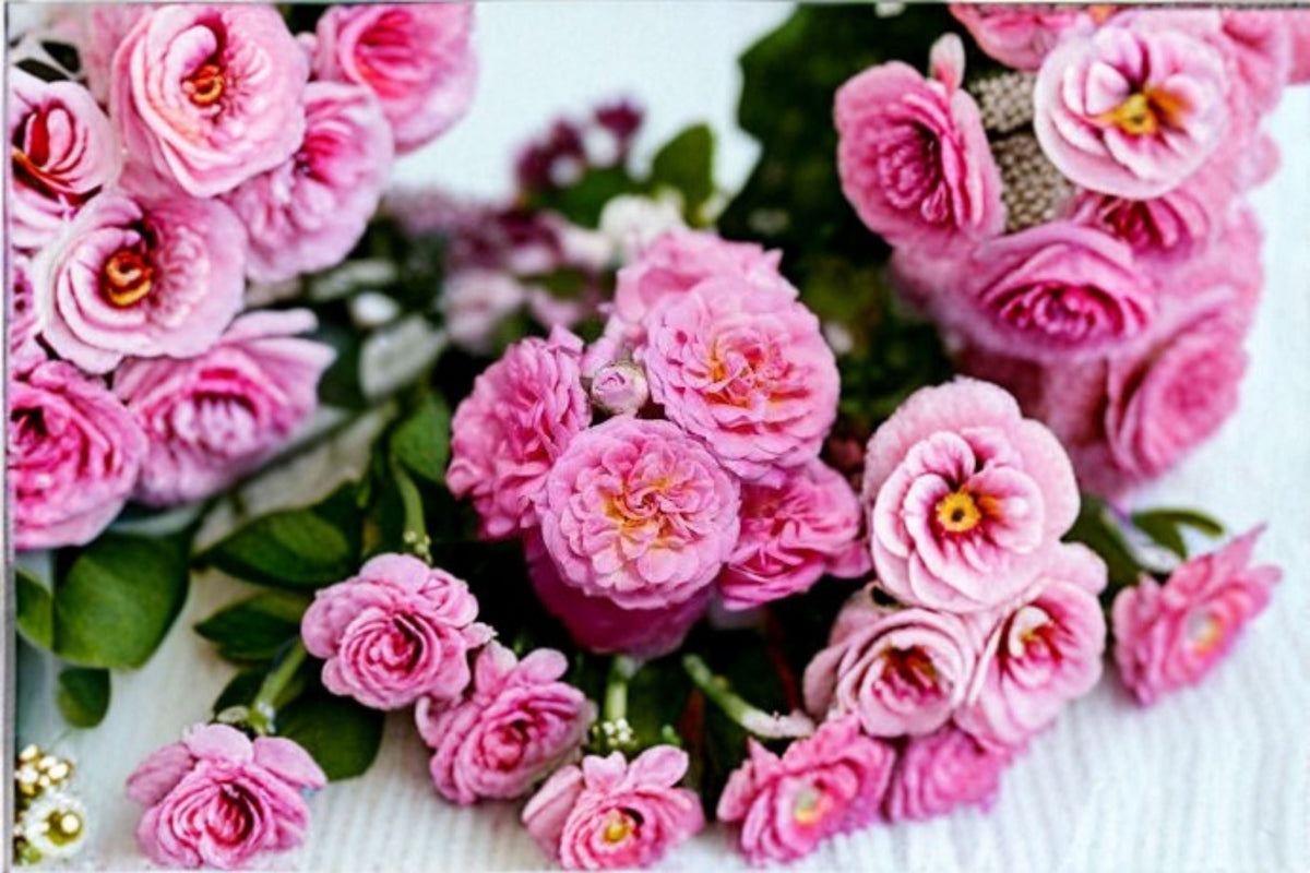 Sweet Drift® Pink Rose Live Plant 1 Quart - Compact Groundcover Shrub Rose