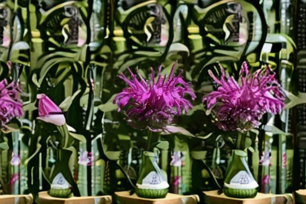 Purple Bergamot Seeds - Monarda media Native Wildflower, Perennial, Purple Flowers, 100 Seeds for Garden & Pollinator Gardens