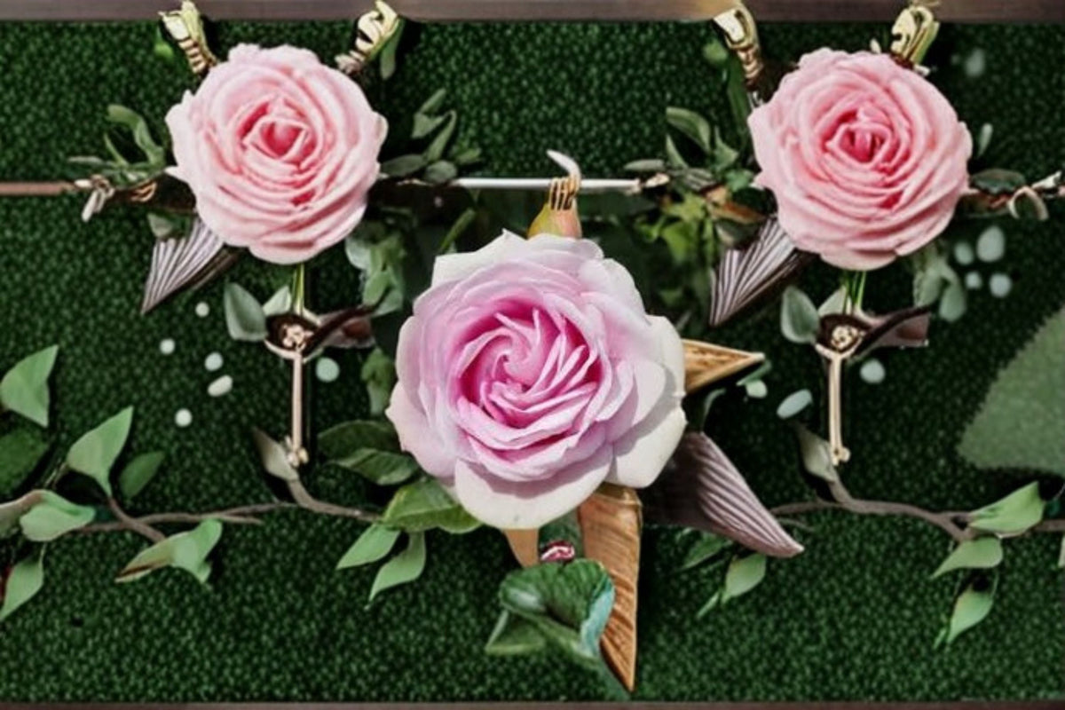 Queen Marie Rose Live Plant – Fragrant Pink Garden Rose, Compact Upright Shrub