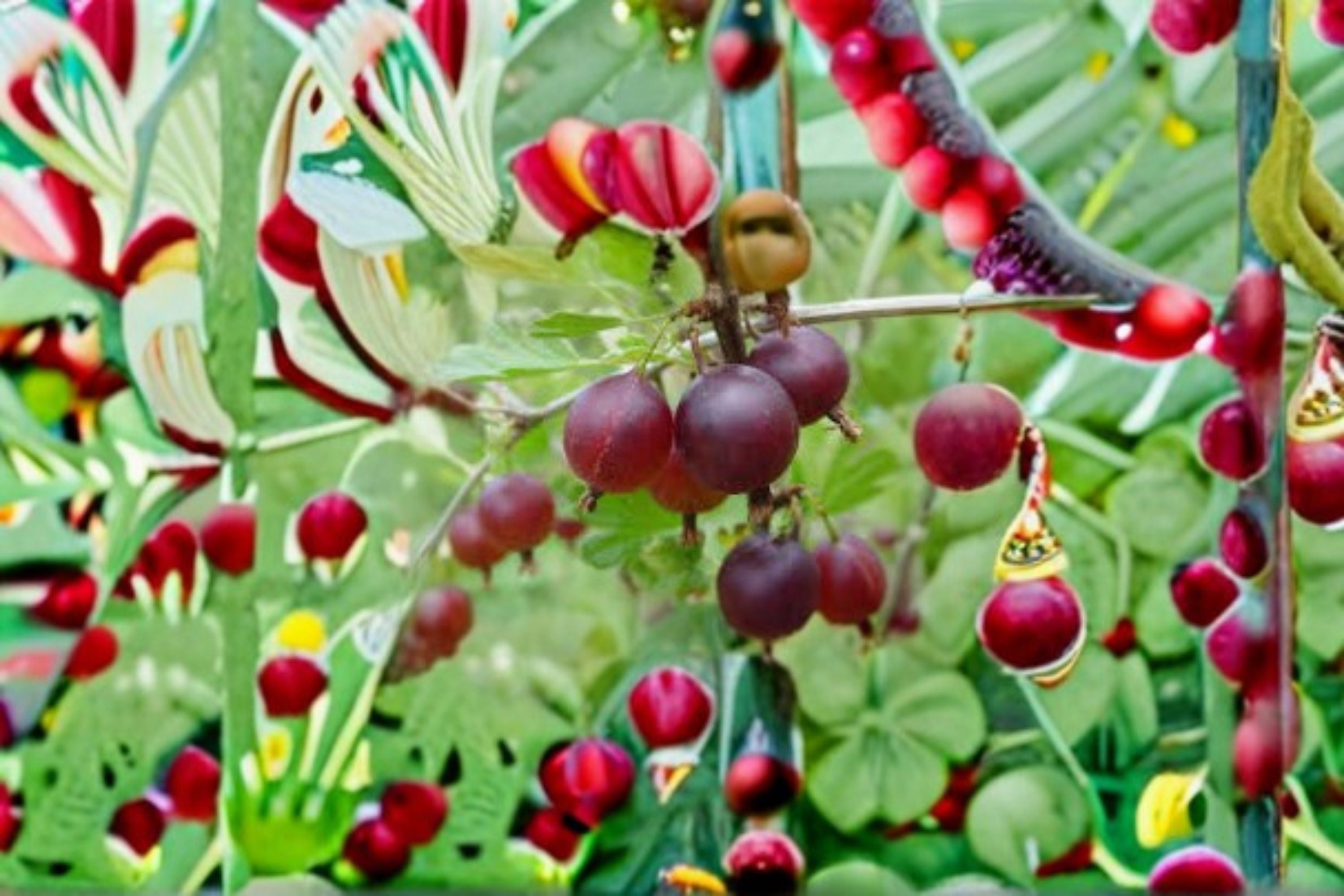 Pixwell Gooseberry Plant – Ribes uva-crispa Deciduous Fruit Shrub