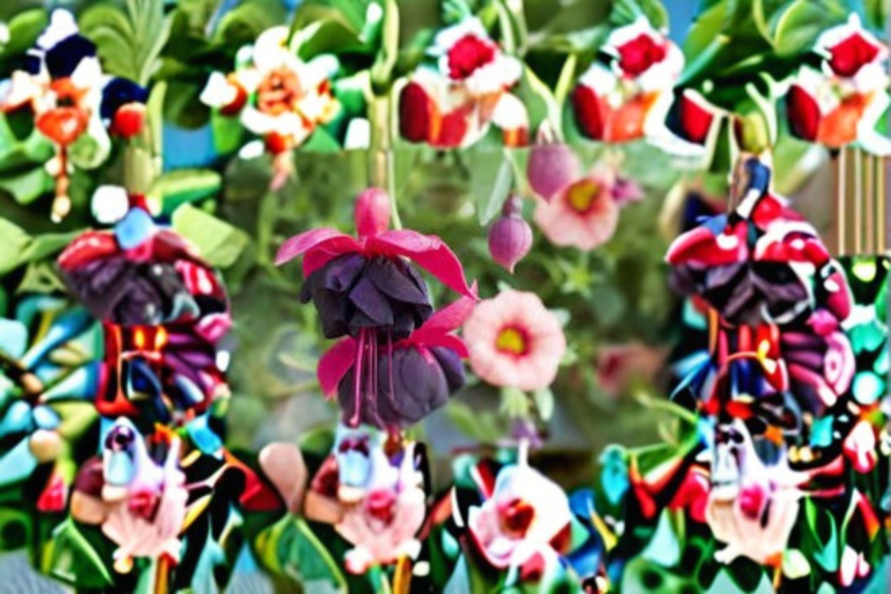 Fuchsia New Millenium Plant – Trailing Pink and Purple Flowers | Fuchsia hybrida