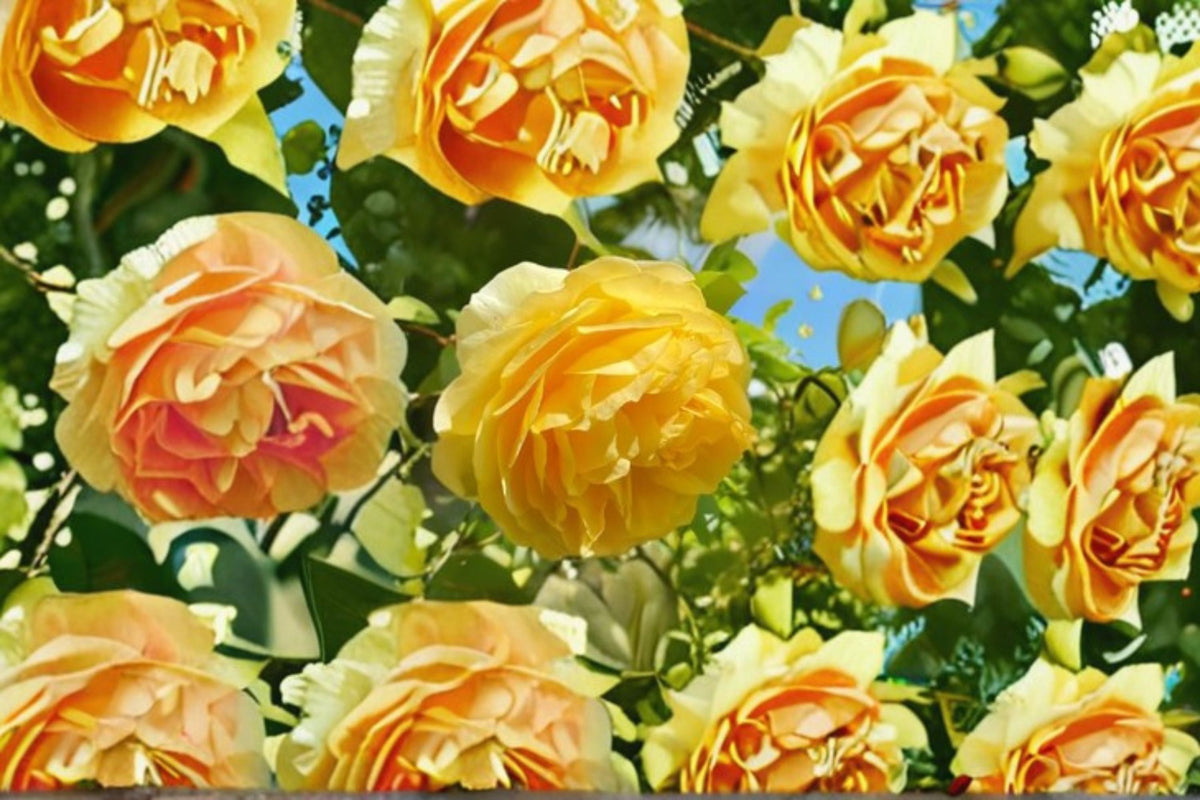 Yellow Beauty Rose Live Plant – Long Lasting Yellow Cut Rose