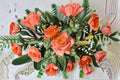 Peach Funky Rose Live Plant – Repeat Blooming Ornamental Cut Rose