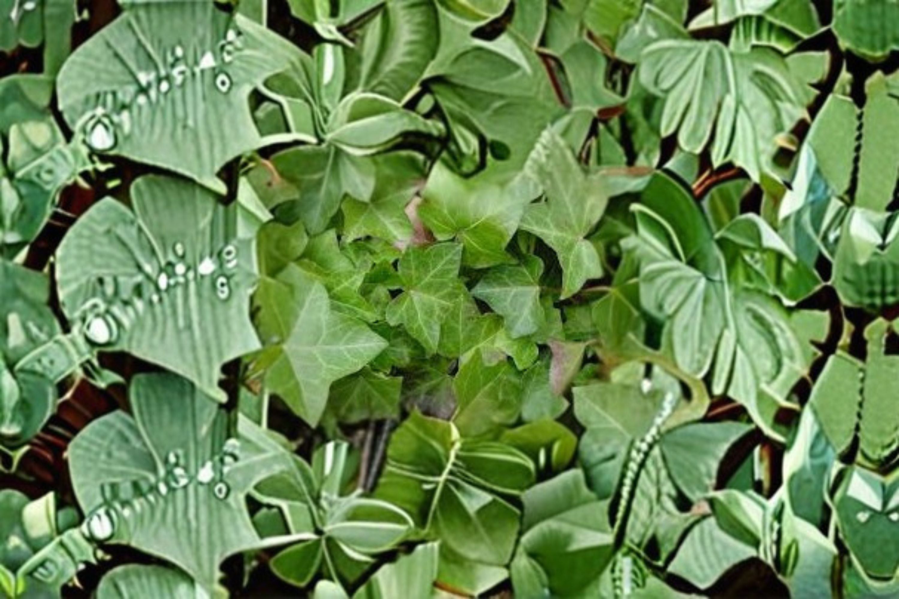 English Ivy 10 Plants – Hedera helix Evergreen Climbing Vine
