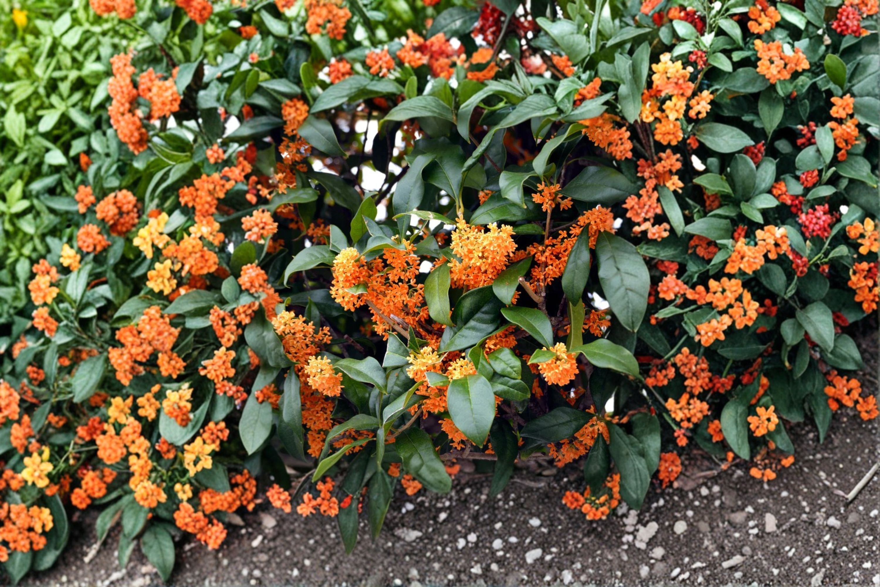 Apricot Echo Tea Olive Plant – Osmanthus fragrans Evergreen Shrub